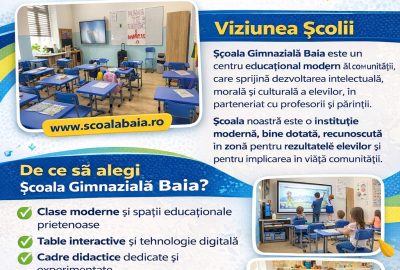 ÎNSCRIERE CLASA PREGĂTITOARE ANUL ȘCOLAR 2026-2027